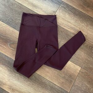 Athleta elation crossover 7/8 rib tight